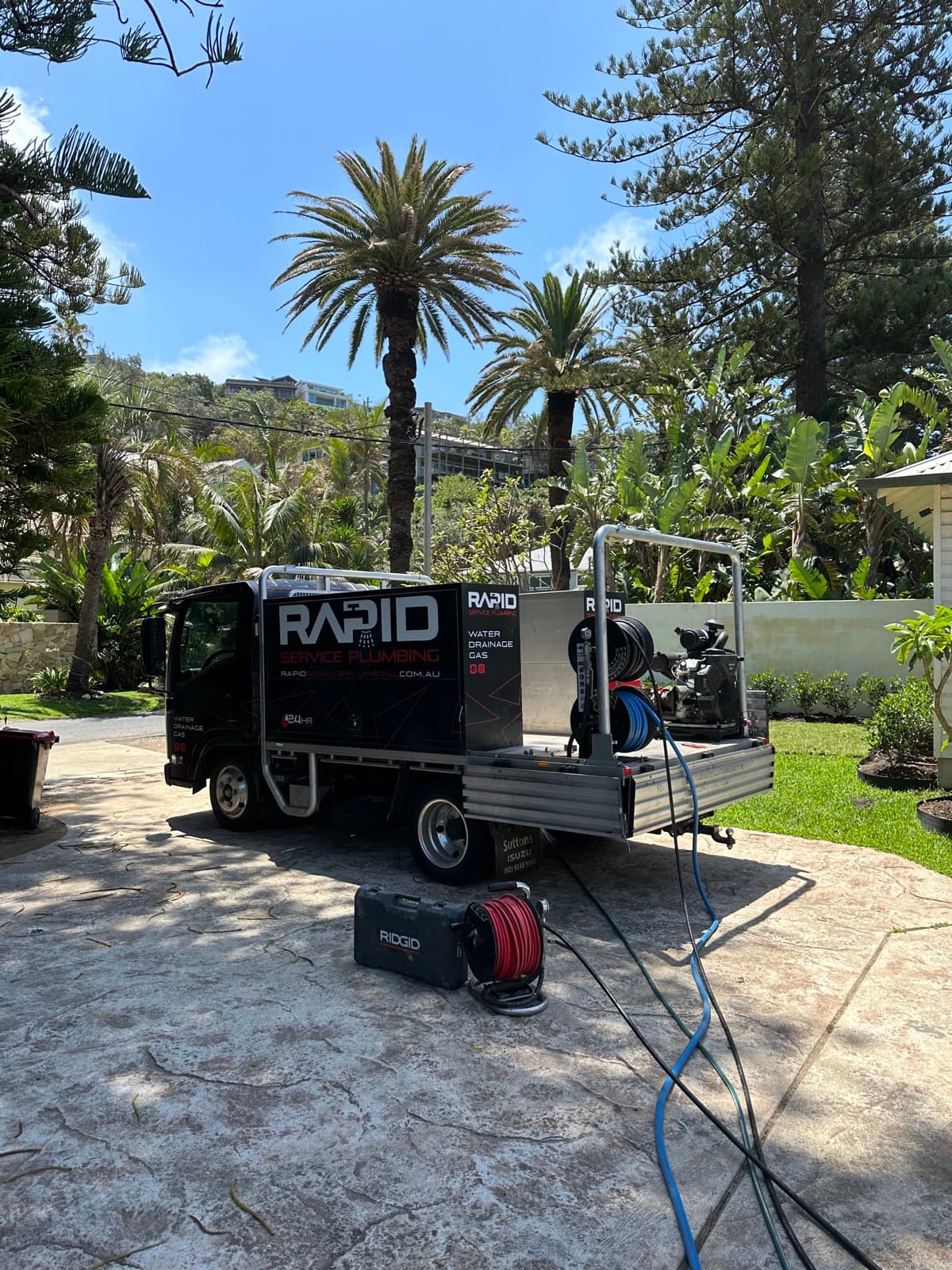 Drain cleaning service